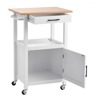 Carrello da cucina con armadietto a un'anta, carre