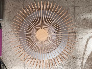 Ventilador de techo led