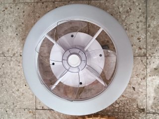 Ventilador de techo led