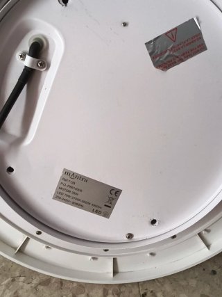 Ventilador de techo led