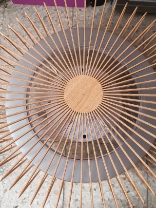 Ventilador de techo led