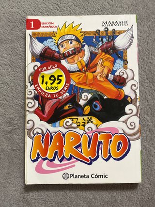 Naruto primer manga