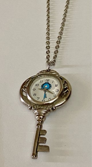 Cadena con reloj antiguo de coleccionismo!