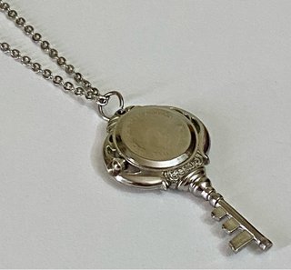 Cadena con reloj antiguo de coleccionismo!