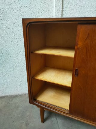 Aparador Alto Teca Mid Century