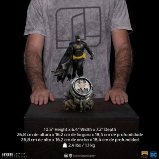 iron studios - Batman black version deluxe