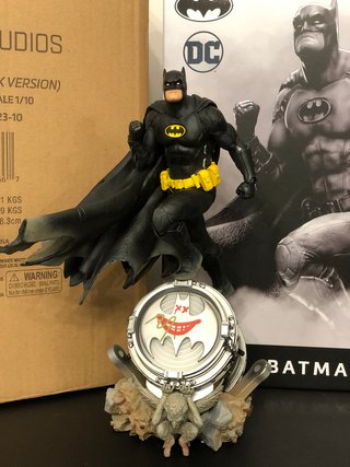 iron studios - Batman black version deluxe