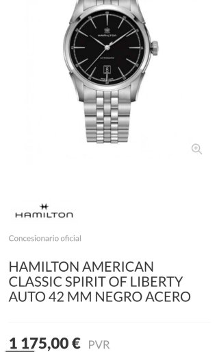 Hamilton american classic spirit of liberty auto
