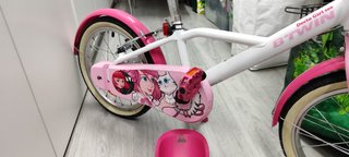 Bicileta niña btwin rosa