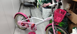 Bicileta niña btwin rosa