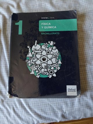 Física y química, 1 Bachillerato