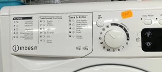 LAVADORA CON SECADORA INDESIT 7 KG A 5 KG