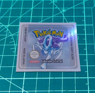 Pegatina Pokémon Cristal