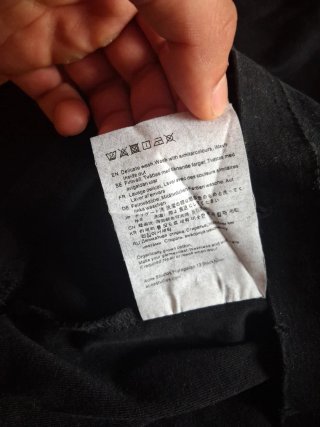 Acne studios longsleeve black