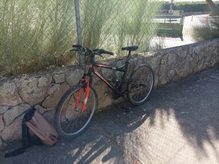 ¡Bicicleta de montaña, lista para aventuras!