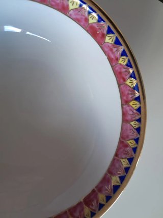 Platos hondos decorados