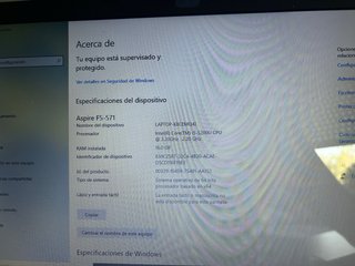 Acer Aspire F5-571 – i5 | 16 GB RAM | SSD 1TB