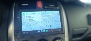 Pantalla carpl coche, android auto
