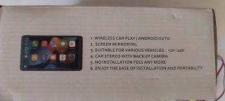 Pantalla carpl coche, android auto