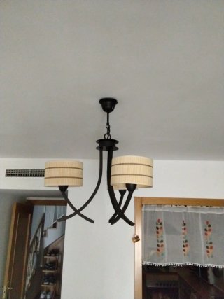 Juego  2 lamparas