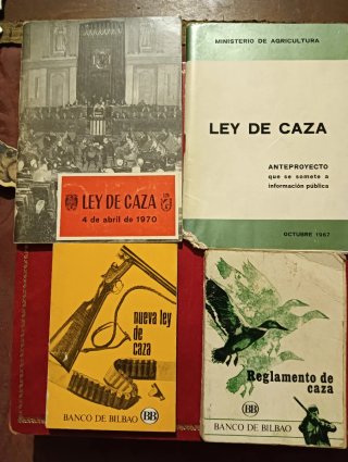 Leyes y reglamentos de caza antiguos
