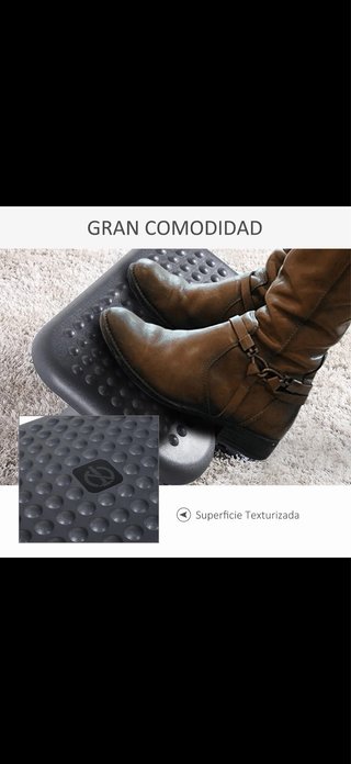 Reposapiés ajustable ergonómico soporte para pies