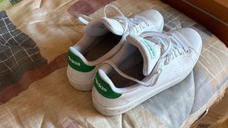 Zapatillas Adidas Blancas de Piel