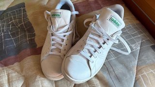 Zapatillas Adidas Blancas de Piel