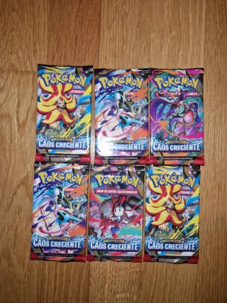 Sobres Pokémon TCG: Caos Creciente