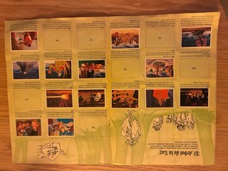 Álbum Cromos Ewoks Star Wars (130 cromos)