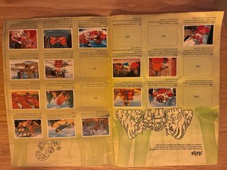 Álbum Cromos Ewoks Star Wars (130 cromos)