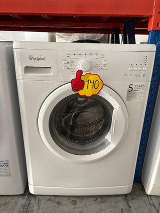Lavadora Whirpool 8kg A+++