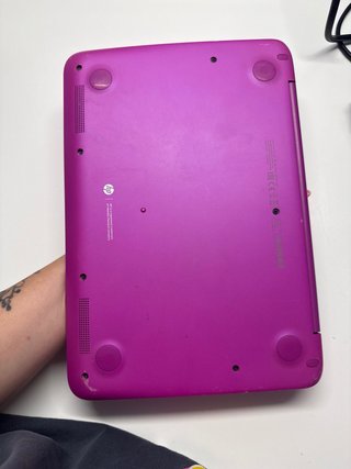 Portátil rosa