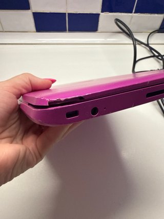 Portátil rosa