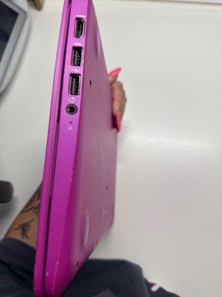 Portátil rosa