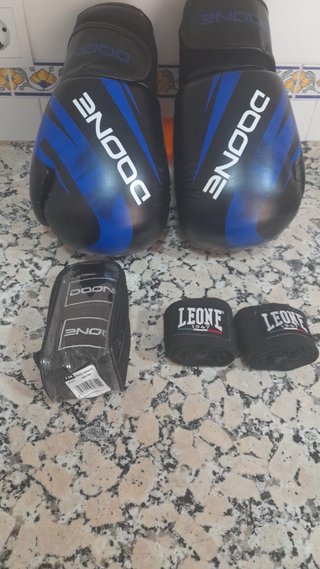 Set completo de boxeo