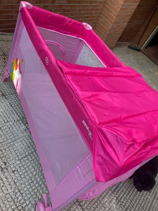 Parque infantil juegos. Cama viaje niñ@s