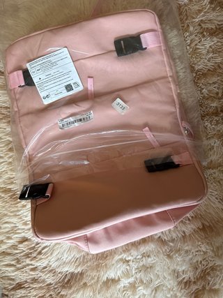Mochila de cabina avión rosa