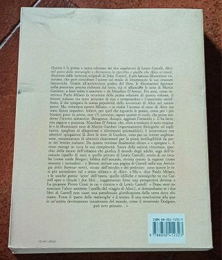 ALICE, Lewis Carroll, Longanesi & C. 1994.