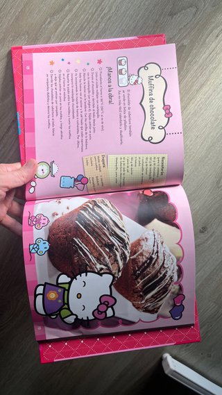 Libros cocina Hello Kitty