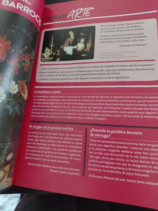 Literatura Castellana, Bachillerato, Programa E...