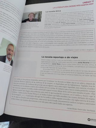 Literatura Castellana, Bachillerato, Programa E...
