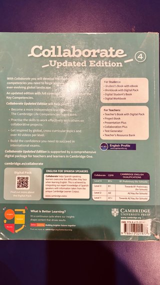 Libro ingles ESO 3 Cambridge
