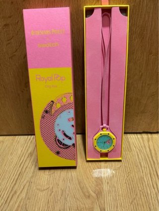 Swatch x AP ROYAL POP ROSA