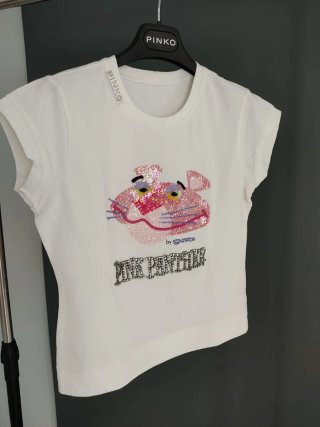 T-shirt Pinko Limited Edition Pink Panther