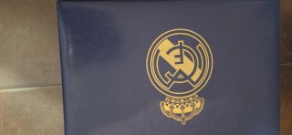 Cubertería Real Madrid con maletín incluido