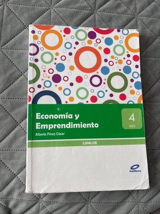 libro de economia 4º ESO