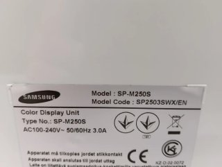 Proyector de Vídeo Samsung SP-M250S