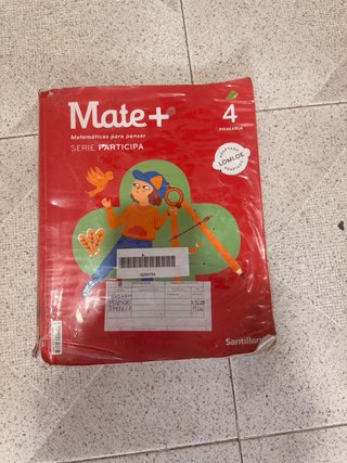 Libro matematicas 4 + para pensar
