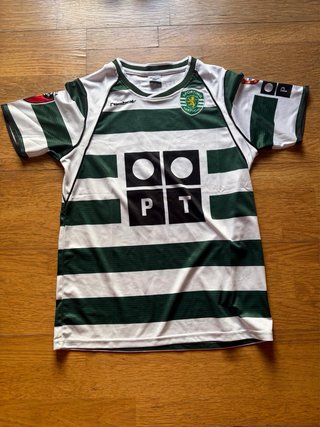 Camiseta Sporting CP 2002/03 Cristiano Ronaldo #28